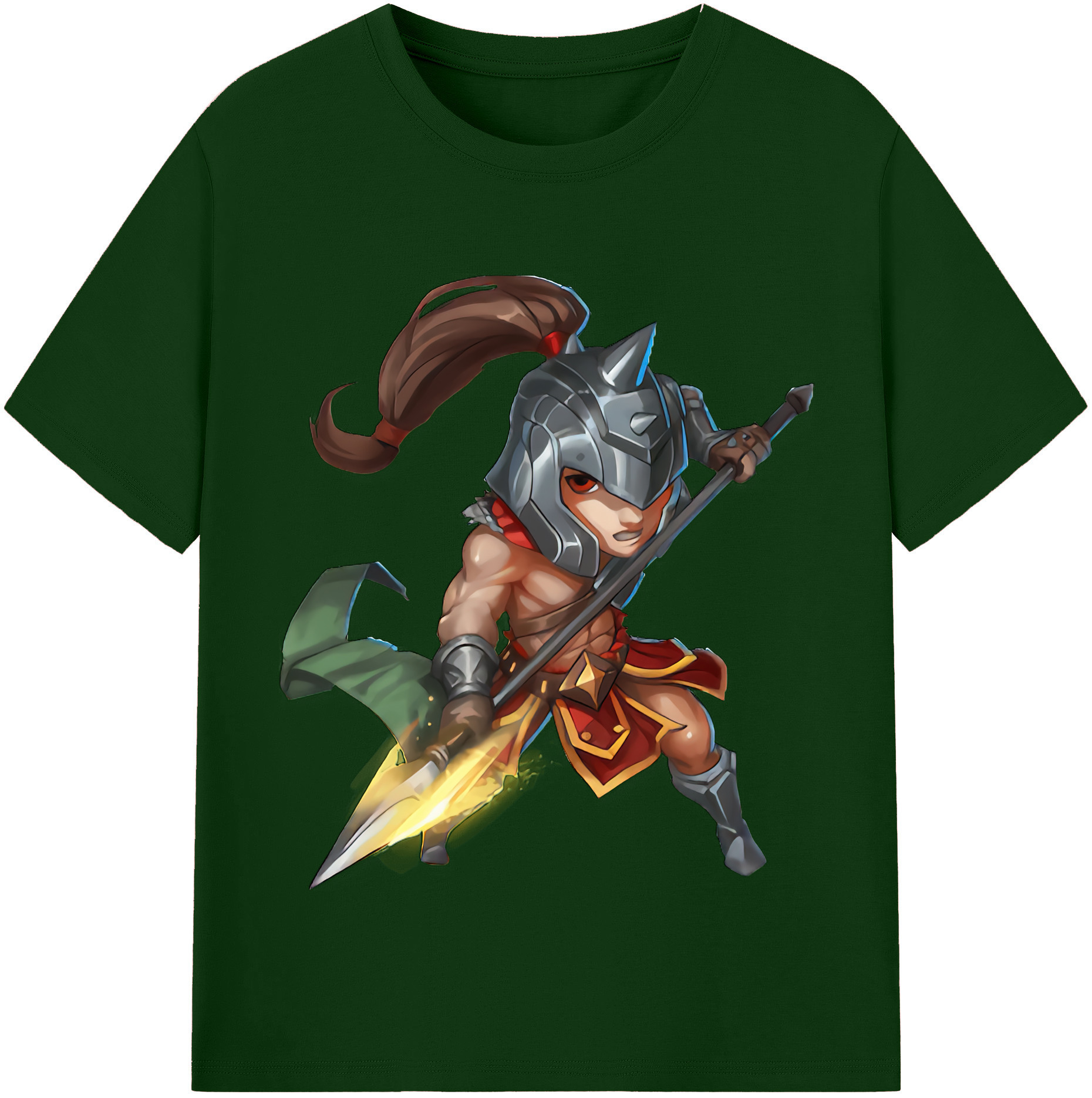 リーグ・オブ・レジェンド League of Legends LOL 綿100％半袖Tシャツ（フロントプリント）